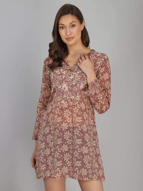 aditi wasan pink printed tunic