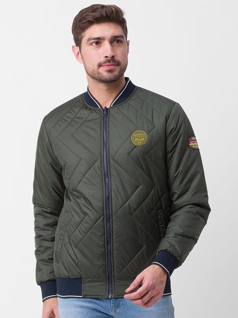 spykar blue straight fit jacket