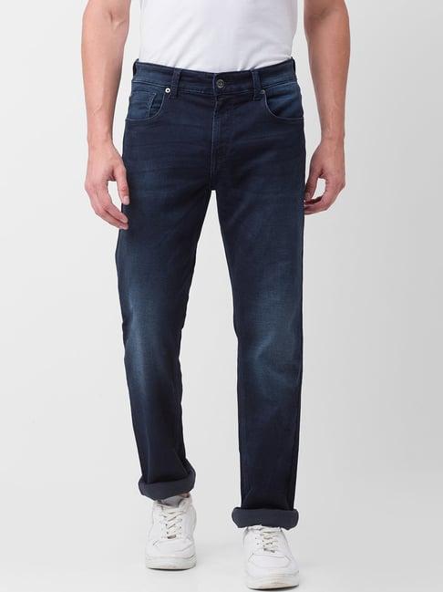 spykar blue comfort fit jeans