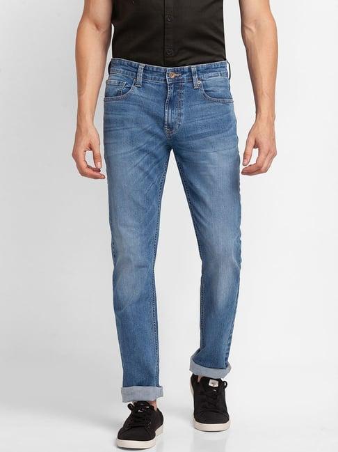 spykar blue comfort fit jeans