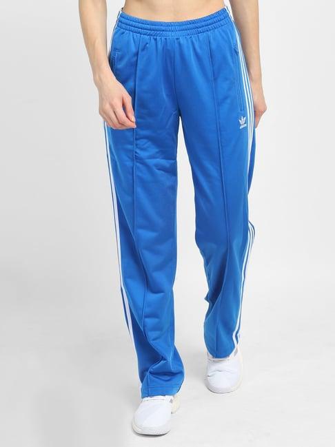 adidas originals blue striped firebird tp pb track pants