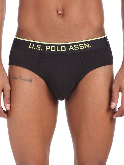 u.s. polo assn. black briefs