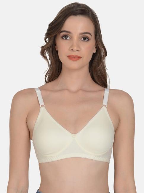 mod & shy cream bra