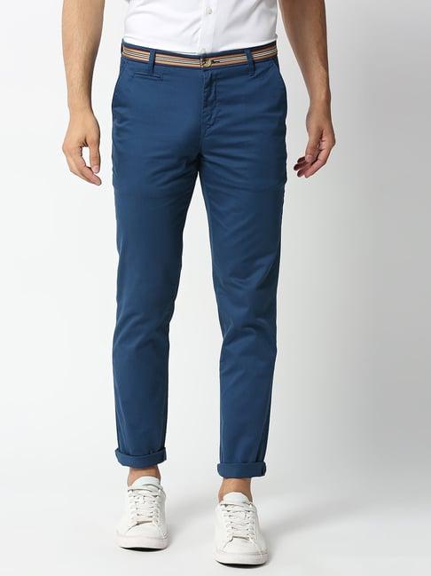 thomas scott blue slim fit chinos