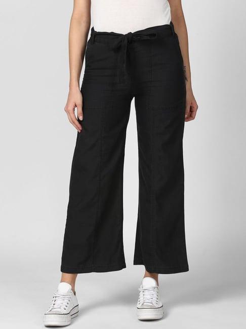 stylestone black mid rise pants