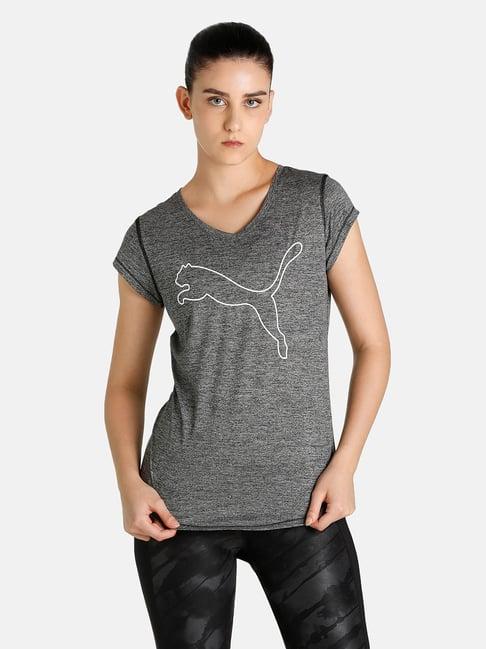 puma grey logo t-shirt