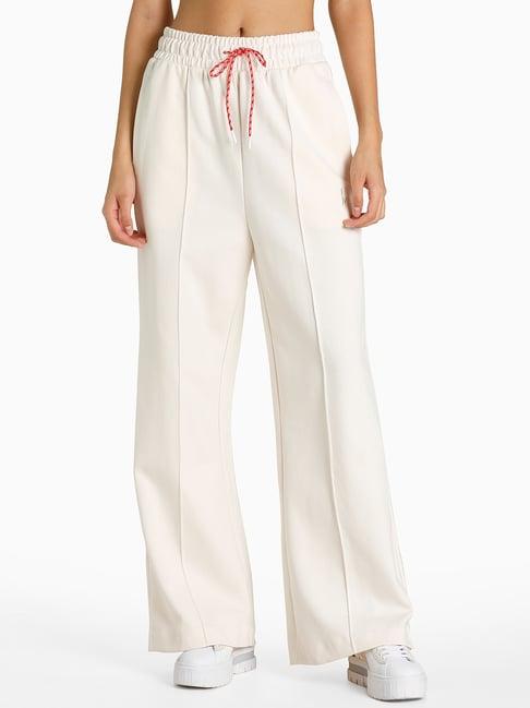 puma infuse wide leg relaxed fit pants