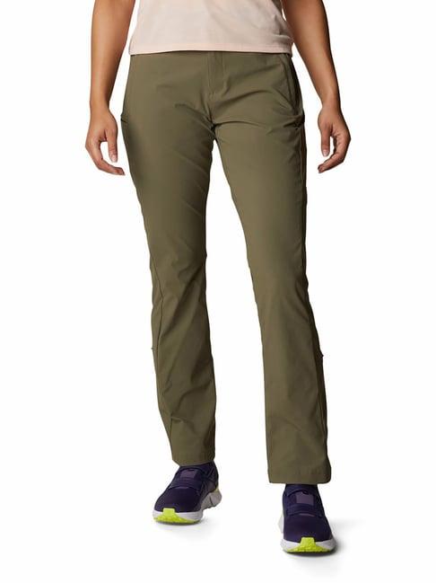 columbia olive relaxed fit firwood core pants