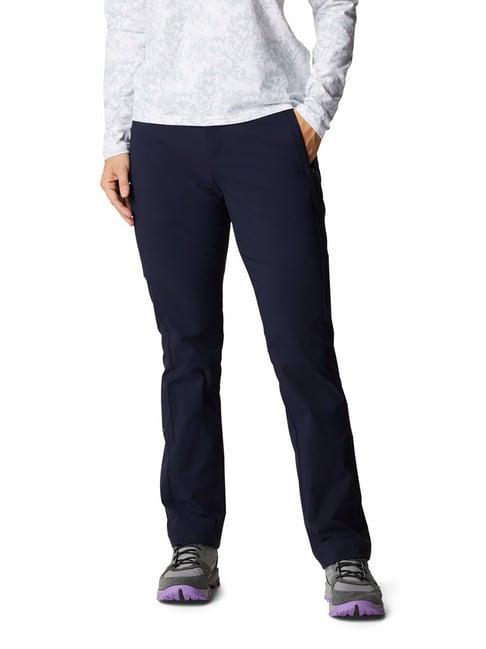 columbia dark blue relaxed fit firwood core pants