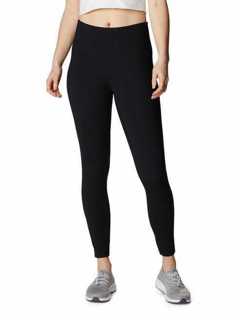 columbia black regular fit omni-heat infinity tights