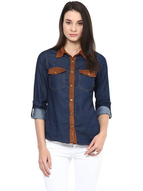 stylestone blue denim shirt