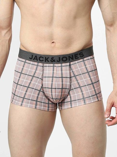 jack & jones multicolor check trunks