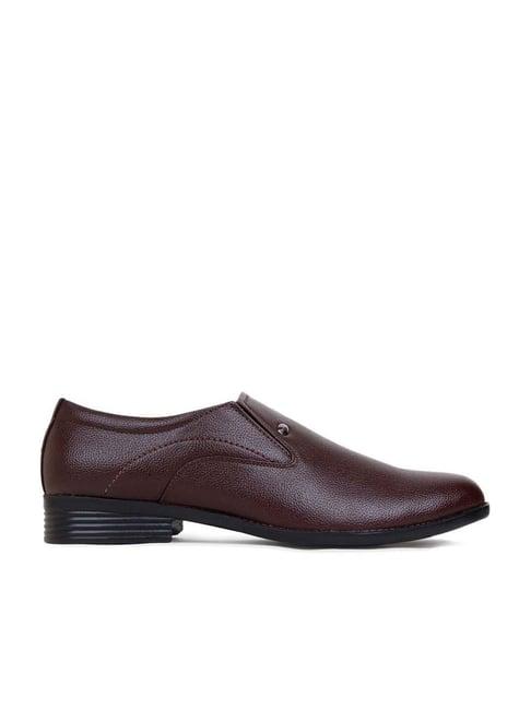 action men's cognac formal loafers