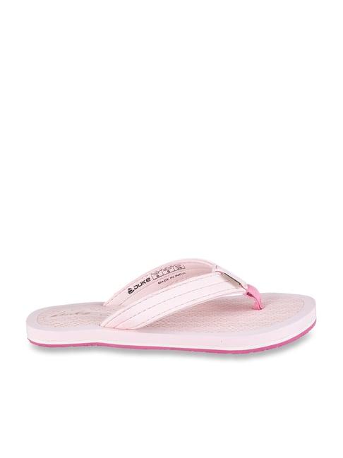 duke women's pink flip flops