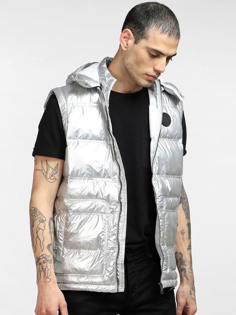 jack & jones silver regular fit jacket