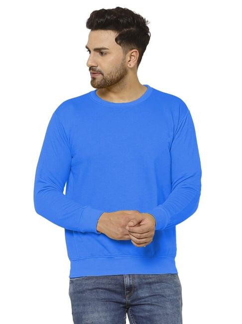 vimal jonney blue regular fit sweatshirt