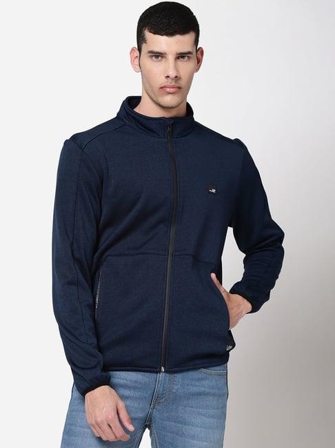 lee navy regular fit jacket