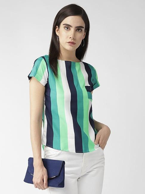 mish multicolor striped top