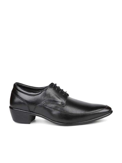 privo by inc.5 men's black derby shoes