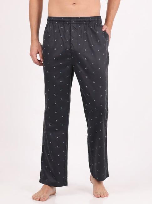 jockey 9009 charcoal printed pyjamas (print may vary)