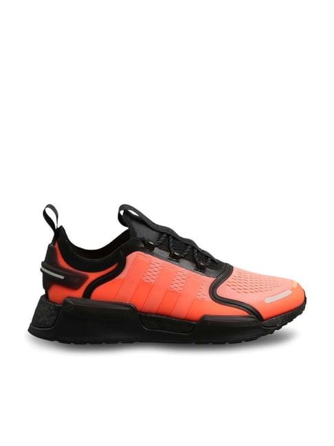 adidas originals men's nmd r1 v3 orange casual sneakers