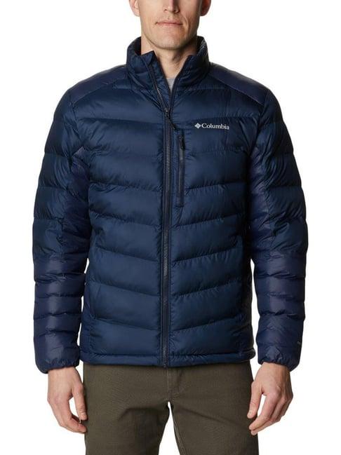 columbia men navy blue labyrinth loop jacket