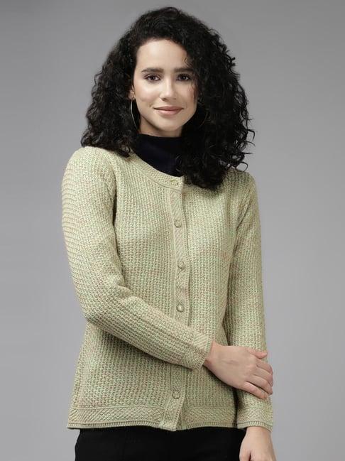 cayman green crochet pattern cardigan