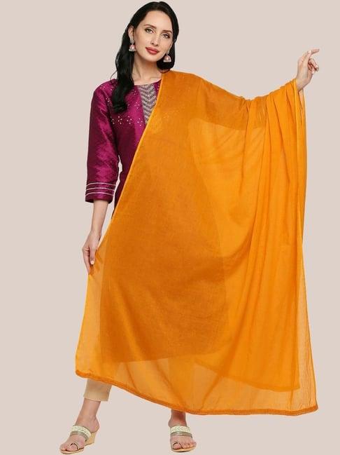 dupatta bazaar rust cotton dupatta