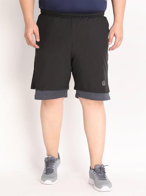 chkokko black darkgrey regular fit shorts