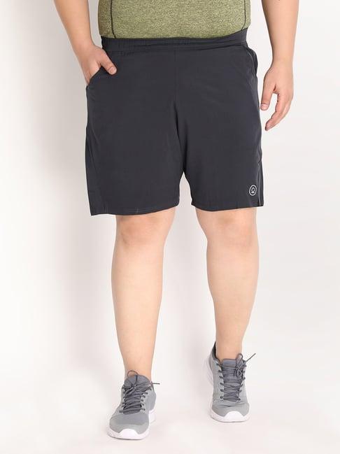 chkokko dark grey regular fit shorts