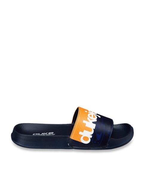 duke men's navy casual sandals