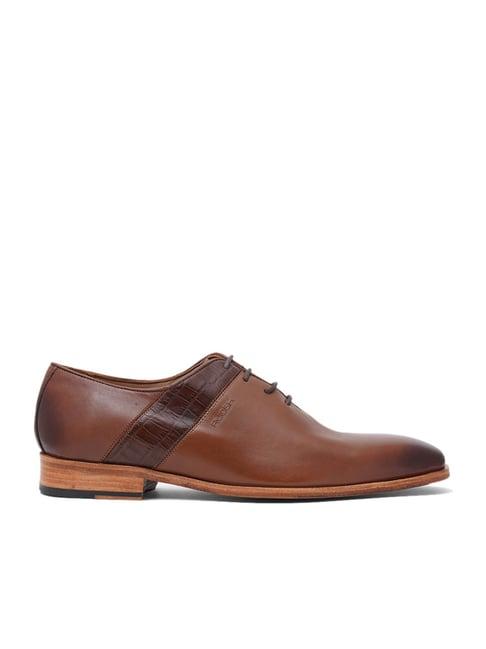 ruosh men's tan oxford shoes