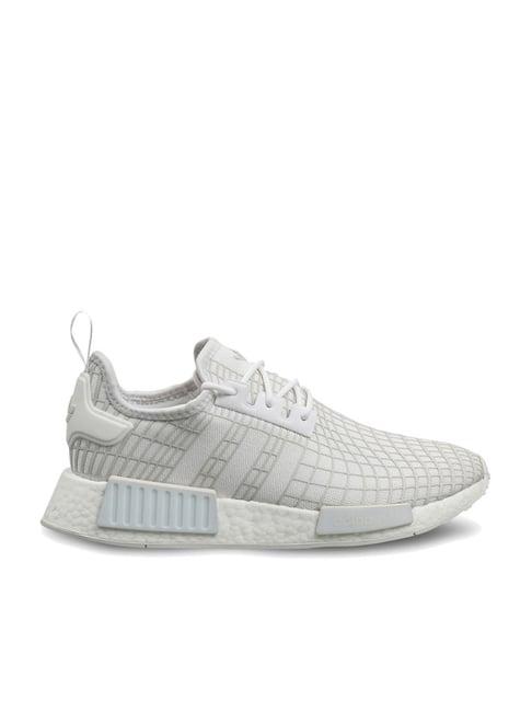 adidas originals men's nmd_r1 unisex white casual sneakers