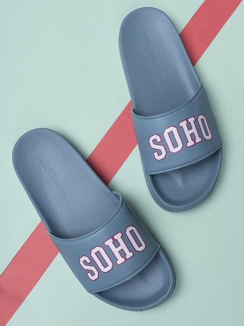 red tape women's sapphire slides