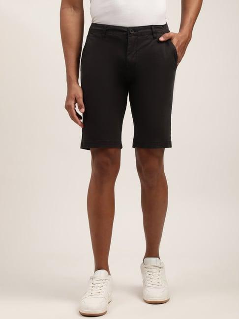 lindbergh black regular fit shorts