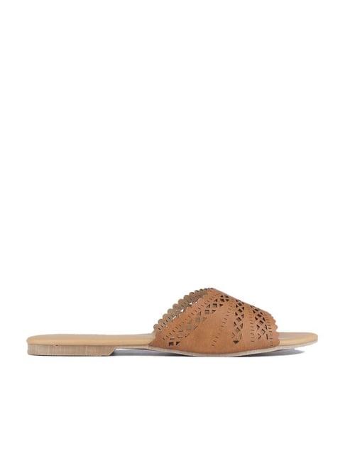 lamoure by red chief women's tan casual sandals