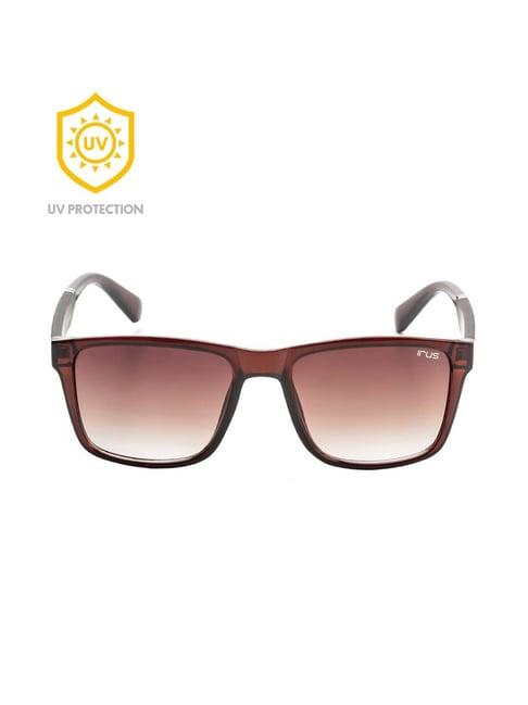 irus by idee irs1104c2sg brown square sunglasses