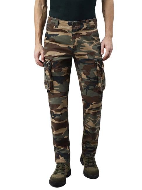 woodland multicolor regular fit cargos