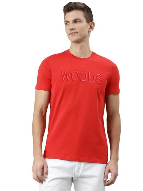 woods red crew t-shirt