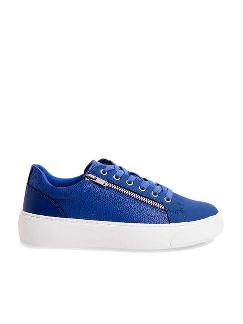 aldo men's blue casual sneakers