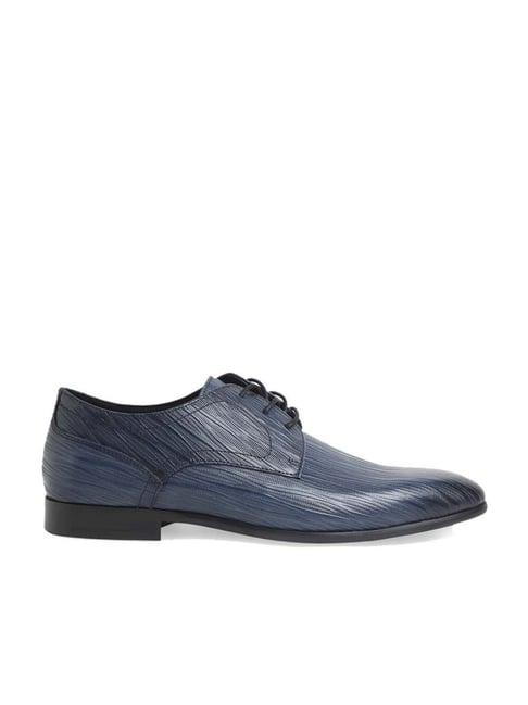 aldo men's navy derby shoes