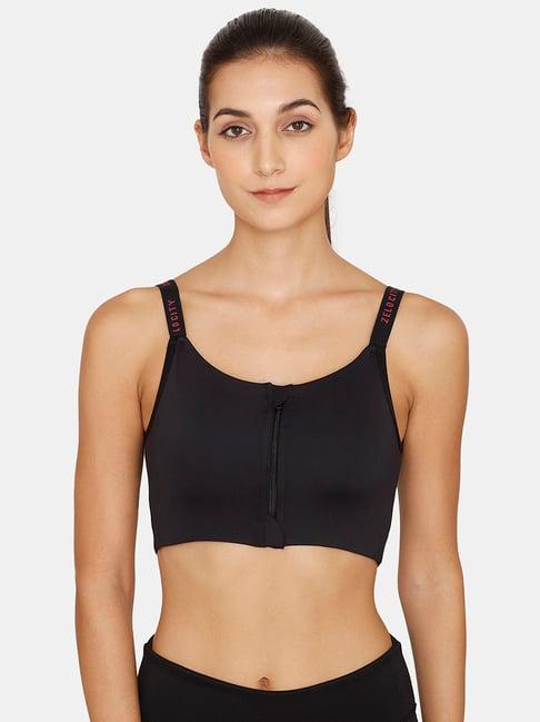 zelocity by zivame black sports bra