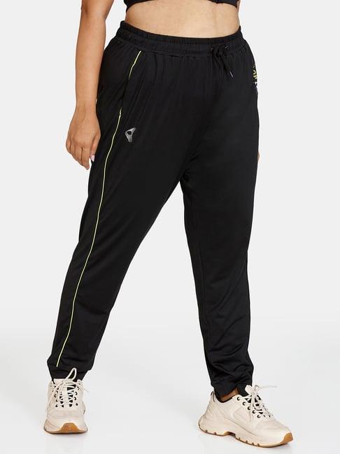 zelocity by zivame black track pants