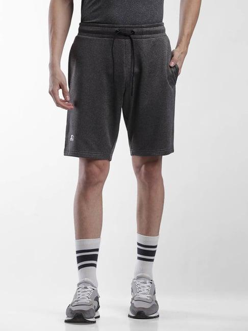 starter dark grey regular fit shorts