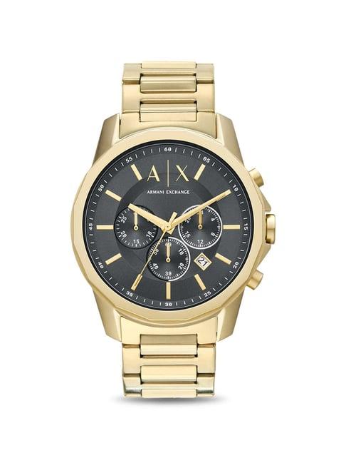 armani exchange gold watch ax1721