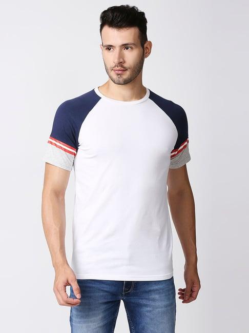 pepe jeans white crew t-shirt