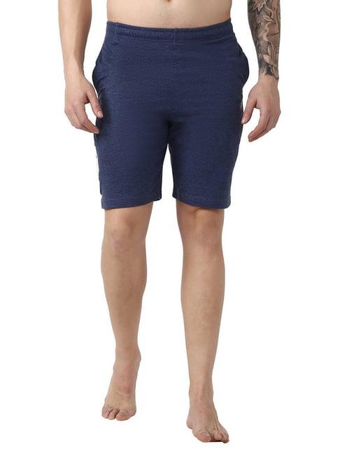 dyca navy regular fit shorts