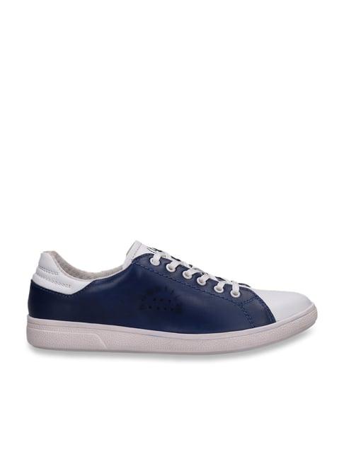 bugatti men's blue casual sneakers