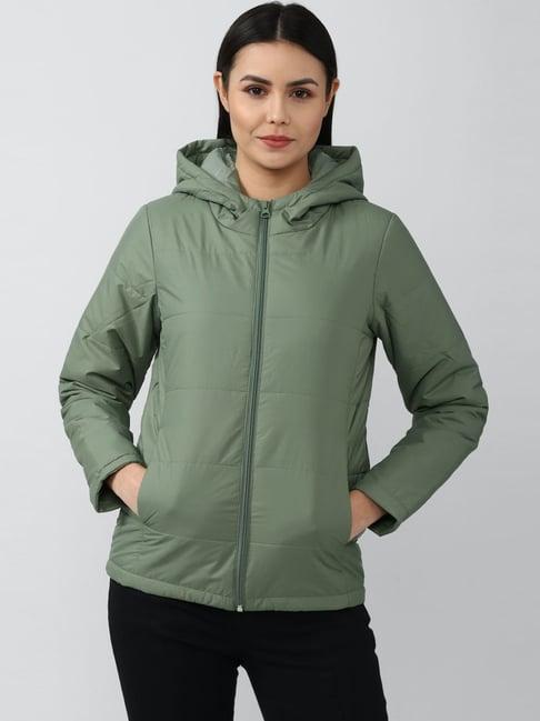 van heusen green padded jacket