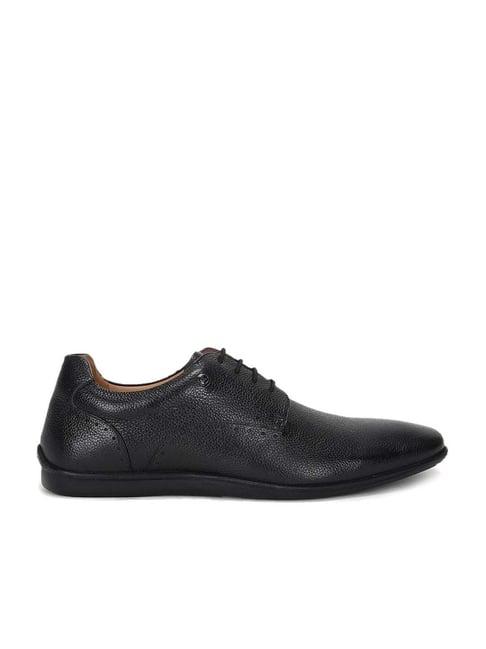 arrow men's robee 2.0 black derby shoes